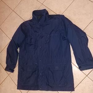 Vintage Eddie Bauer wool plaid lined jacket sz.large